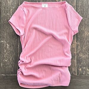 Abercrombie Kids Ruched Pink Top